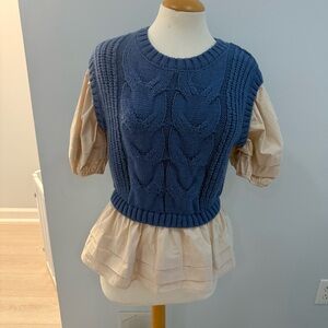 Strut and Bolt one piece vest/shirt